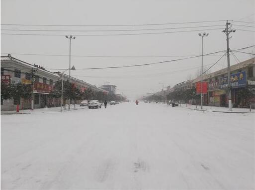 尉氏县岗李乡瑞雪行之靓丽掠影